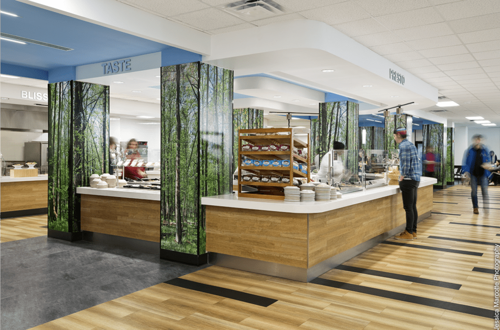 Mary Graydon Center Dining Hall at American University ﻿selected for American School & University Magazine Architectural Portfolio