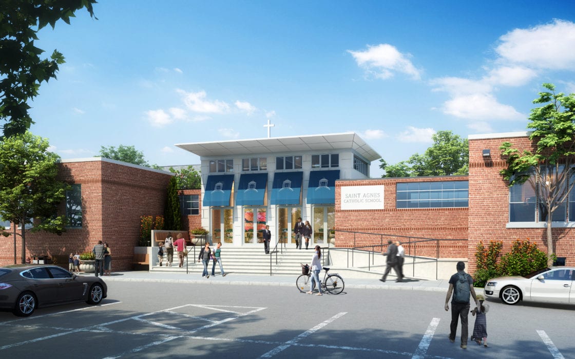 Winstanley St. Agnes School & Church Winstanley