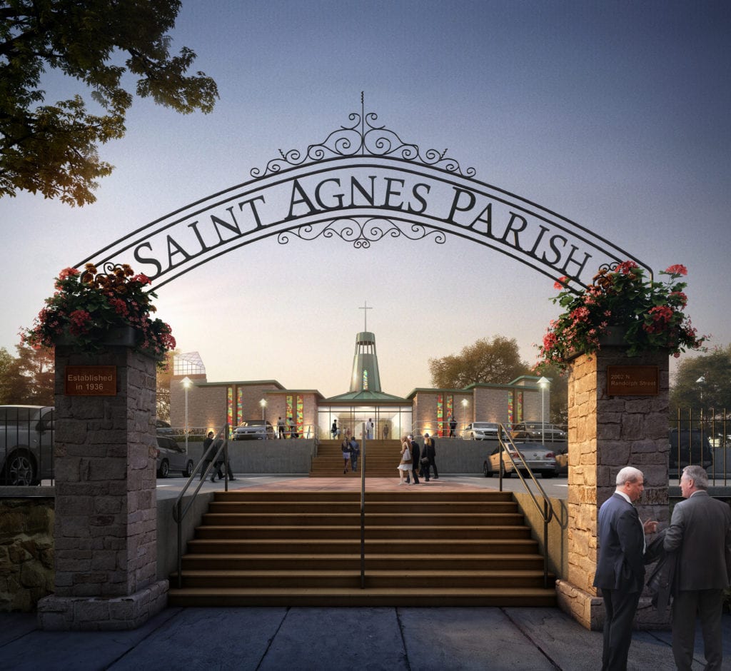 Winstanley St. Agnes School & Church Winstanley